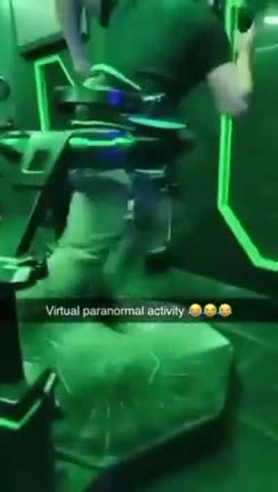 VR gaming looks like a great time!