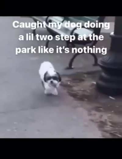 Had to make sure no one was watching ?