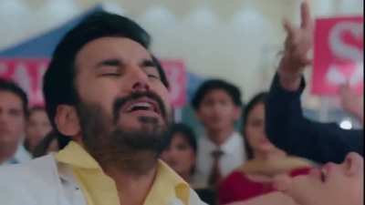 Scene from an Indian TV soap/serial/drama