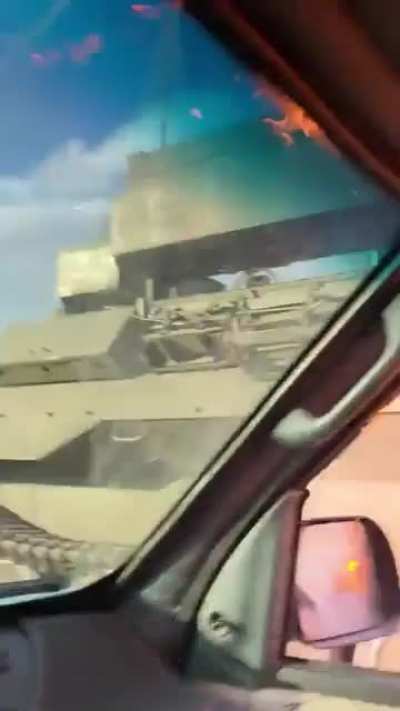 Ukrainians are now just throwing Molotov cocktails out their car windows at Russian tanks.