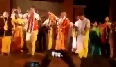 Indian politicians telling Corona to "go"