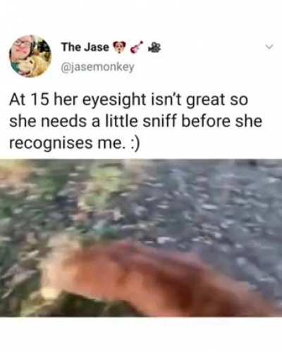 When she recognises watch her reaction