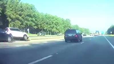 Car Flips Over
