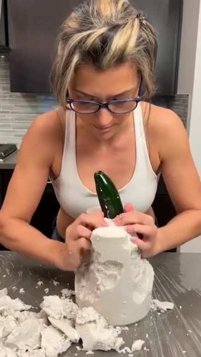 DIY holding hand mold for your man.
