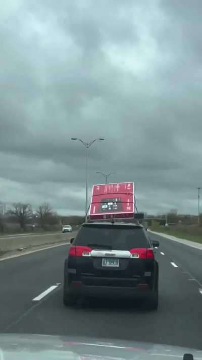 That TV felt the breeze