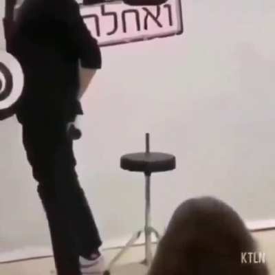 He took it like a champ