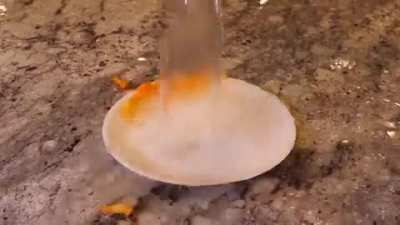 When you forget to shake your ketchup