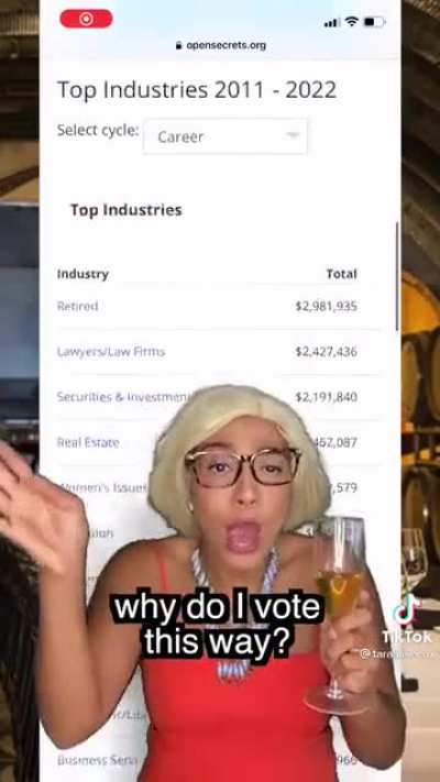 Must be the money