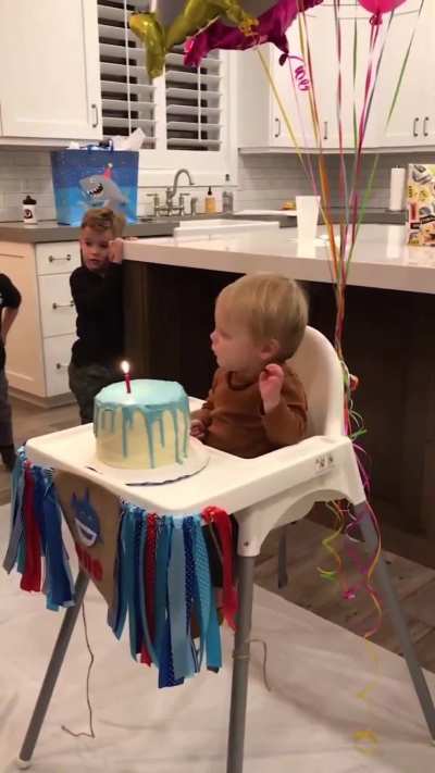Lil man be stupid but adorable