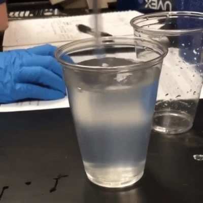Crazy iodine clock reaction
