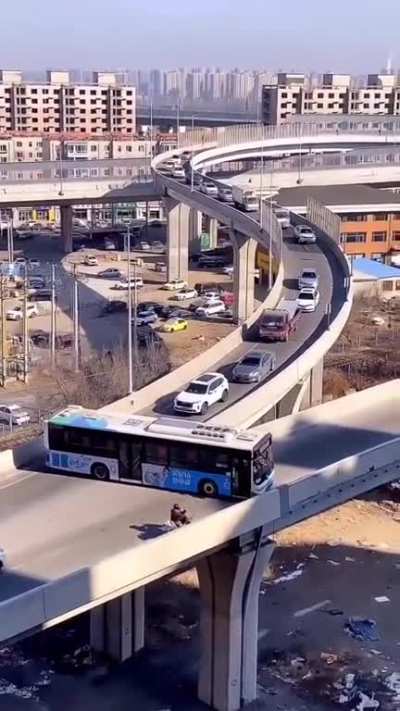 Idiot in a bus
