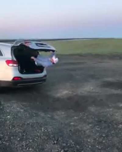 A super stunt gone wrong ?