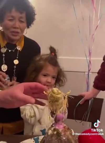 Birthday cake gone wrong