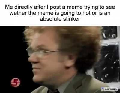 Sadly the latter always