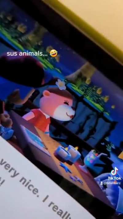 Animal crossing is sus ?