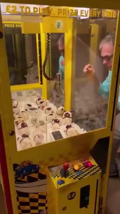 He Did It!