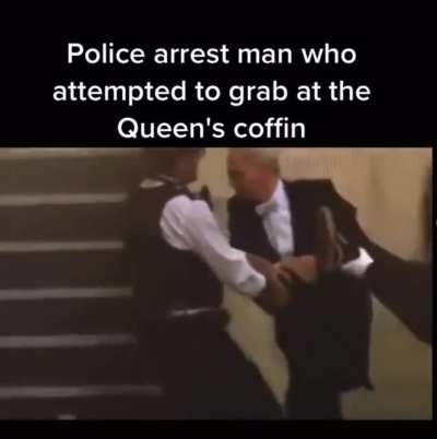 Touching the Queen's coffin, WCGW?