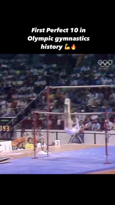 The first-ever perfect 10 in gymnastics history was achieved by a woman.