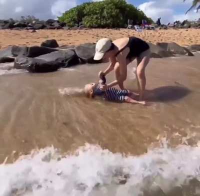 to enjoy the beach