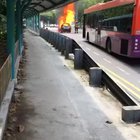 Car explodes right in front of firefighter