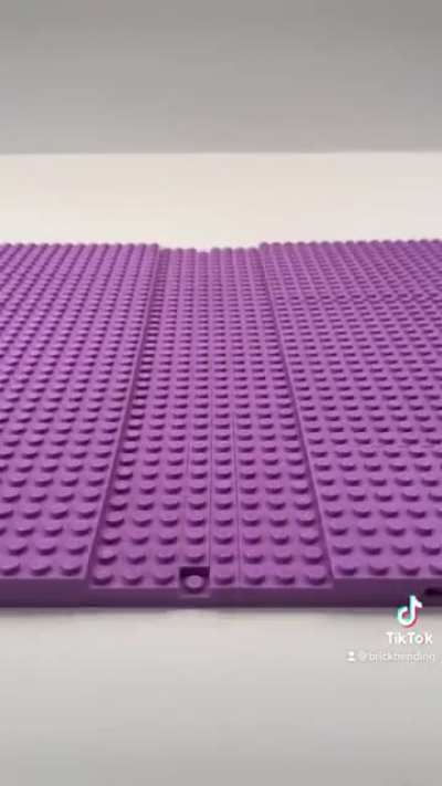 Making a wave of Lego