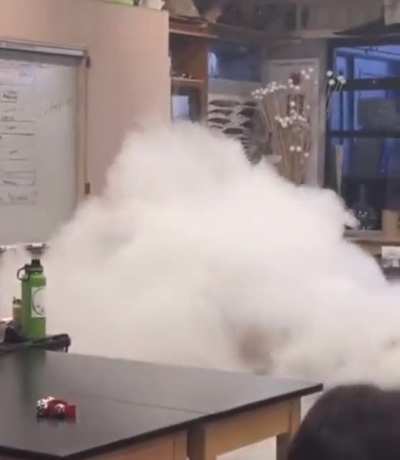 A creative chemistry teacher