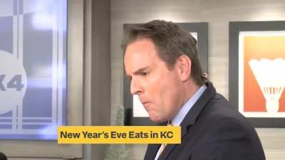 Taking risks on live television