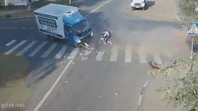 "Ride a bike" they said, "its totally safe!" they said...