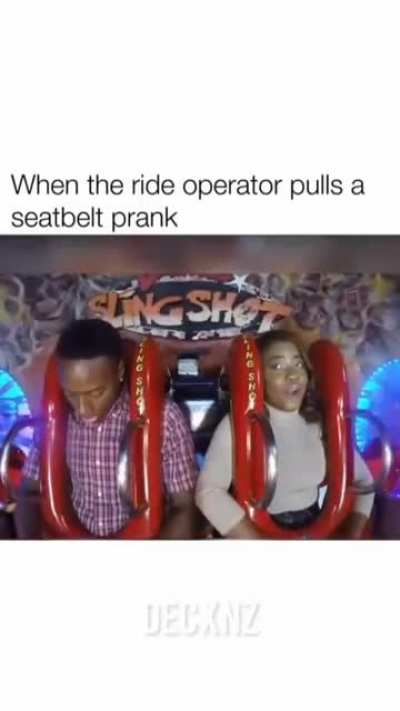 Ride Operator Pulls The Funniest Prank