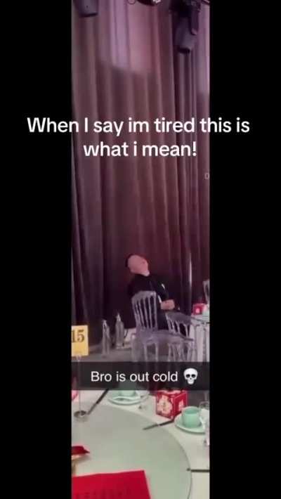 Leave the poor guy alone ?
