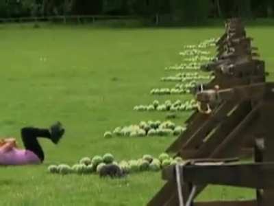 Suicide catapult