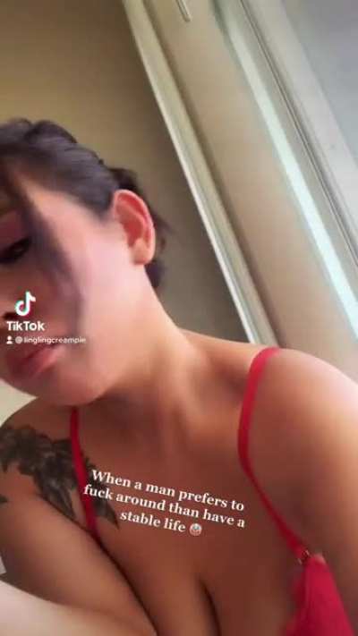 ? tiktok link in comments