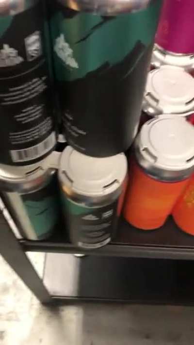 Come back after a newbie “helped” in the fridge