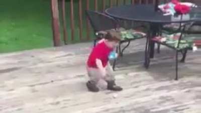 Don't give up again kiddo!