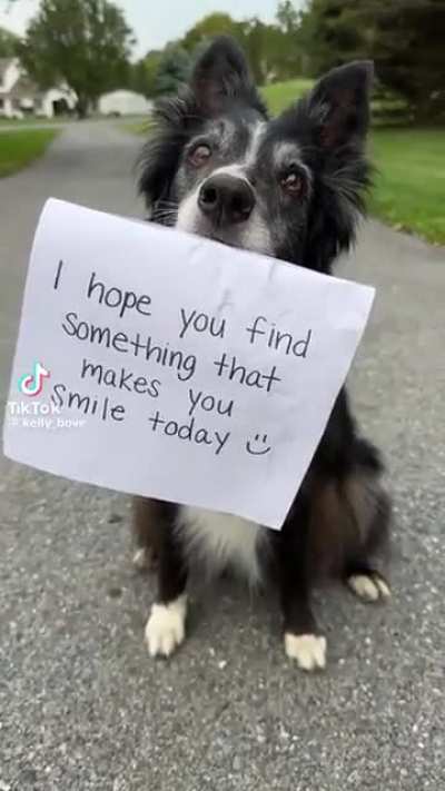That smile though