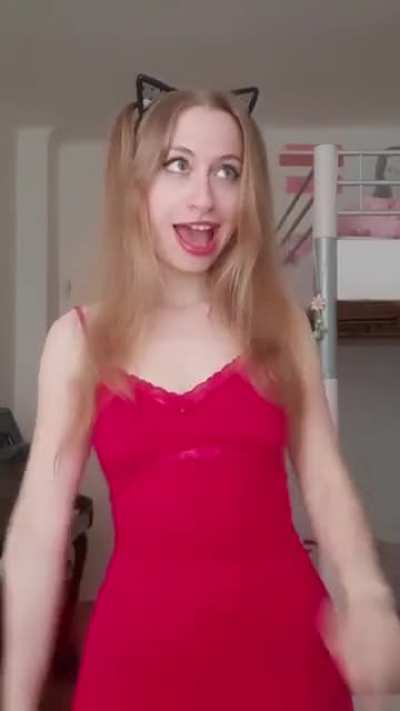 Despite being cringe as hell, I think she is gorgeous lol