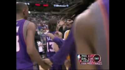 [Highlight] Wild ending to game 1 of the 2006 WCF - Suns vs Mavericks