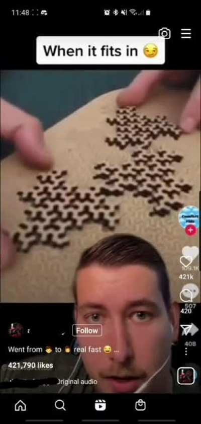 Haha funny noise.
