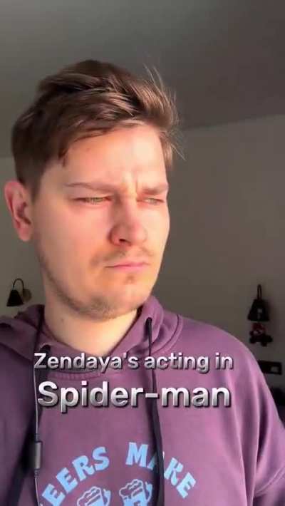Zendaya Acting in a Nutshell