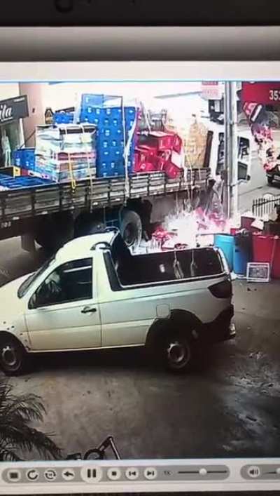 There goes the beer