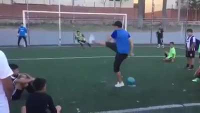 the way he scored