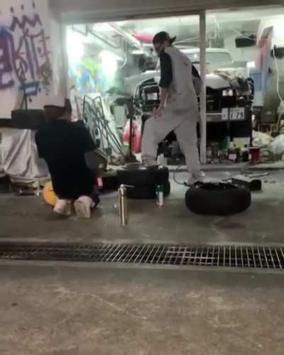 How to turn a wheel into a landmine
