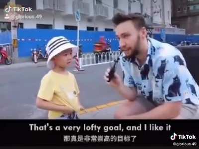 Highly ambitious kid