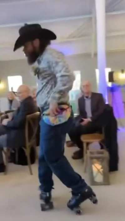 screw the rest of the wedding, I wanna see more of this guy