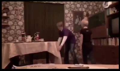 The Tablecloth Trick