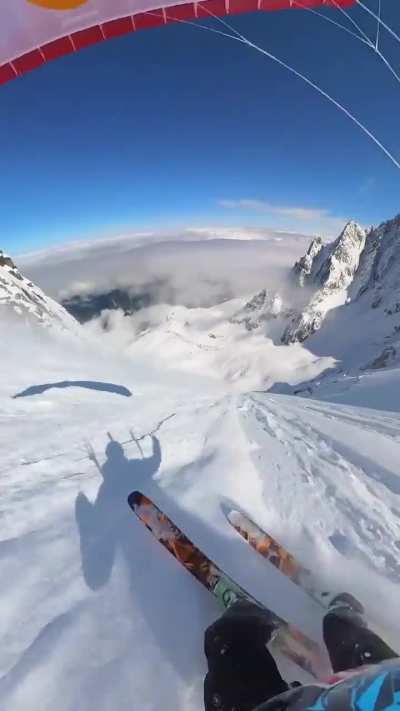 Valentin Delluc casually travels from mountain to mountain ?
