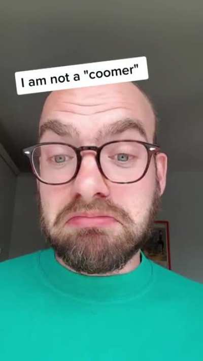 Guy desperately tries to convince others that he isn't a porn addict