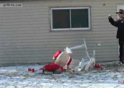 Santa arrived a little early