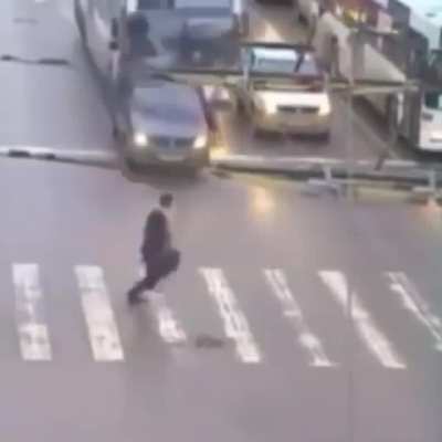 He felt the wind on his back