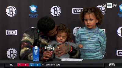[Highlight] Nets PG's son does his best Rudy Gobert impression